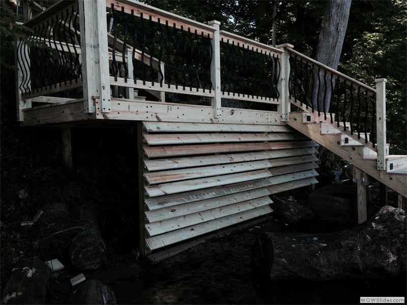 Lake Staircase and Deck